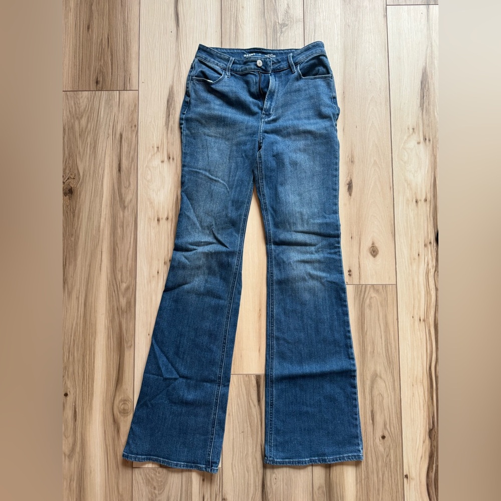Old Navy Dark Blue Flare Jeans